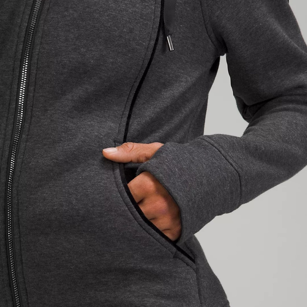 Lululemon Sz 6 fan favorite signature hoodie the perfect pre post workout layer - Picture 9 of 17